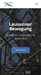 Mobile Screenshot of lausannerbewegung.de