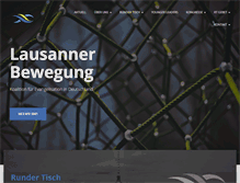Tablet Screenshot of lausannerbewegung.de